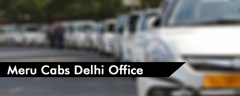 Meru Cabs Delhi Office 